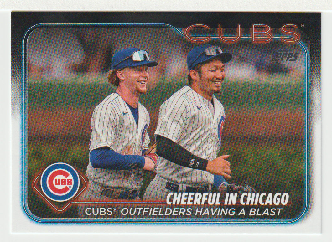 Pete Crow-Armstrong - Seiya Suzuki - Chicago Cubs - Cheerful! (MLB Baseball Card) 2024 Topps # 371 Mint