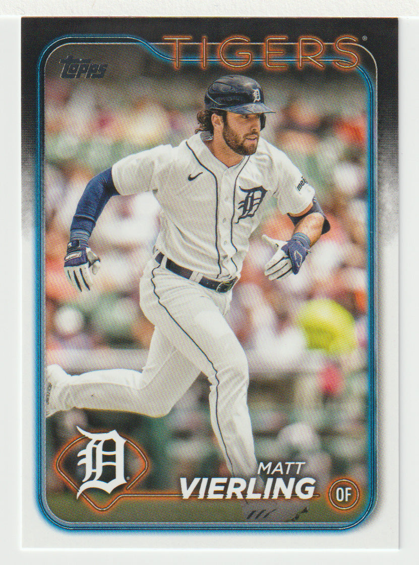 Matt Vierling - Detroit Tigers (MLB Baseball Card) 2024 Topps # 375 Mint