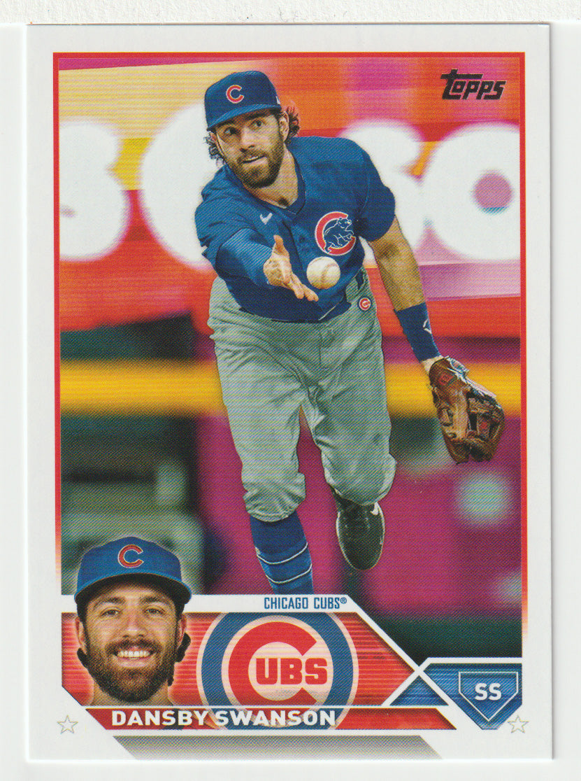 Dansby Swanson - Chicago Cubs (MLB Baseball Card) 2023 Topps # 379 Mint