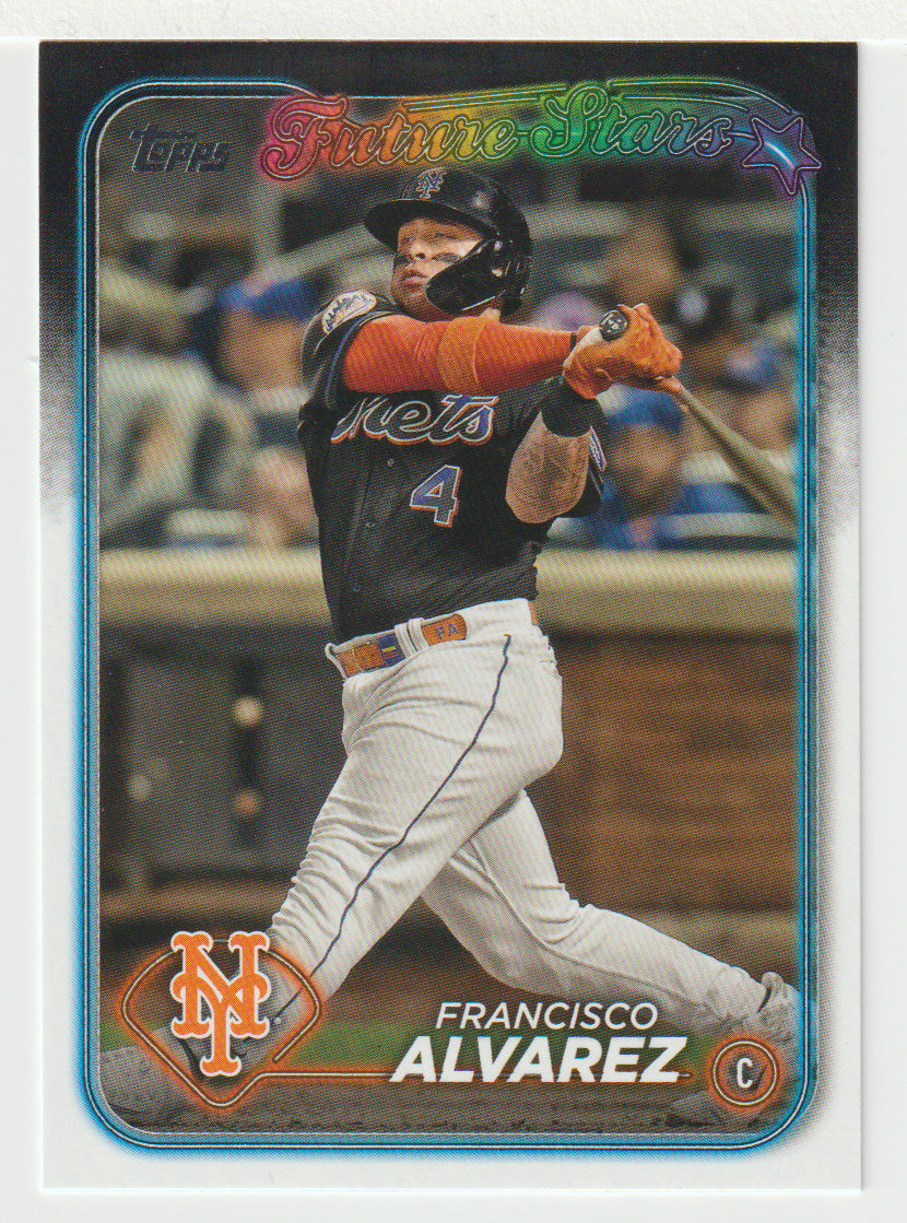 Francisco Alvarez - New York Mets - Future Stars (MLB Baseball Card) 2024 Topps # 383 Mint