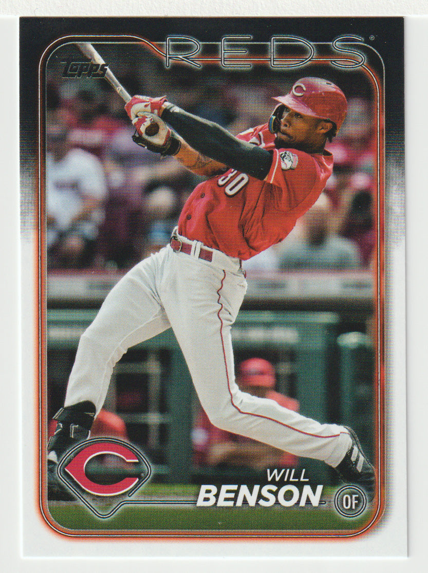 Will Benson - Cincinnati Reds (MLB Baseball Card) 2024 Topps # 386 Mint