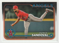Patrick Sandoval - Los Angeles Angels (MLB Baseball Card) 2024 Topps # 388 Mint