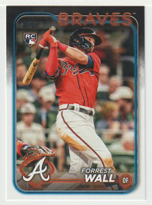 Forrest Wall RC - Atlanta Braves (MLB Baseball Card) 2024 Topps # 391 Mint