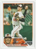 Spenser Watkins - Baltimore Orioles (MLB Baseball Card) 2023 Topps # 393 Mint