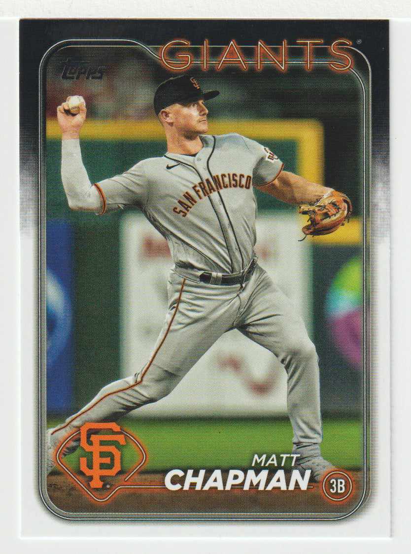 Matt Chapman - San Francisco Giants (MLB Baseball Card) 2024 Topps # 393 Mint