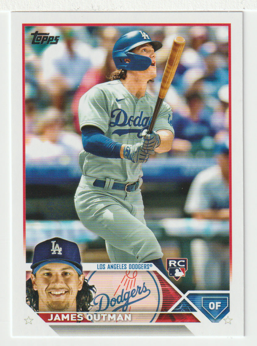 James Outman RC - Los Angeles Dodgers (MLB Baseball Card) 2023 Topps # 395 Mint
