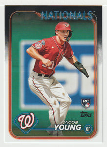 Jacob Young RC - Washington Nationals (MLB Baseball Card) 2024 Topps # 397 Mint