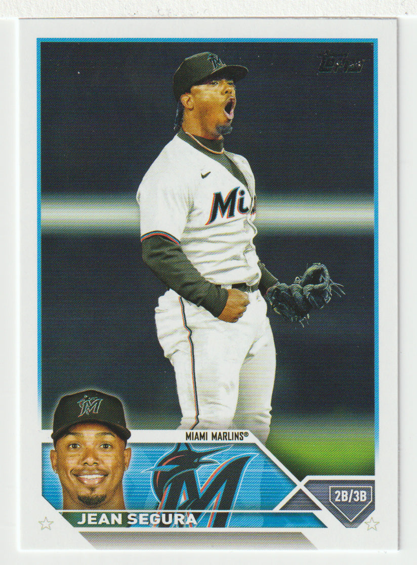 Jean Segura - Miami Marlins (MLB Baseball Card) 2023 Topps # 399 Mint