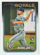 Jonathan Bowlan RC - Kansas City Royals (MLB Baseball Card) 2024 Topps # 399 Mint
