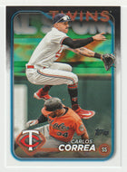 Carlos Correa - Minnesota Twins (MLB Baseball Card) 2024 Topps # 400 Mint