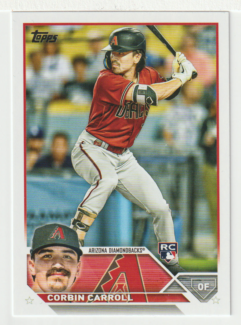 Corbin Carroll RC - Arizona Diamondbacks (MLB Baseball Card) 2023 Topps # 401 Mint