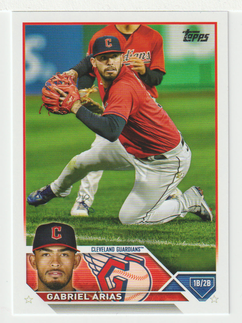 Gabriel Arias - Cleveland Guardians (MLB Baseball Card) 2023 Topps # 402 Mint
