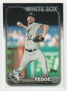 Erick Fedde - Chicago White Sox (MLB Baseball Card) 2024 Topps # 405 Mint