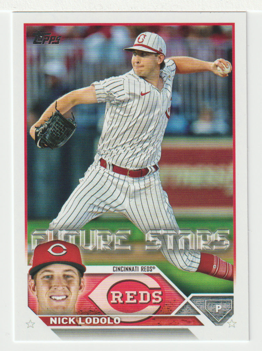 Nick Lodolo - Cincinnati Reds - Future Stars (MLB Baseball Card) 2023 Topps # 406 Mint