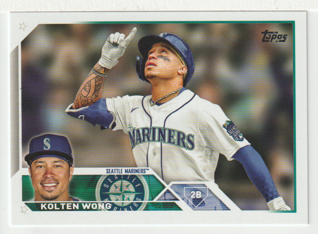 Kolten Wong - Seattle Mariners (MLB Baseball Card) 2023 Topps # 407 Mint