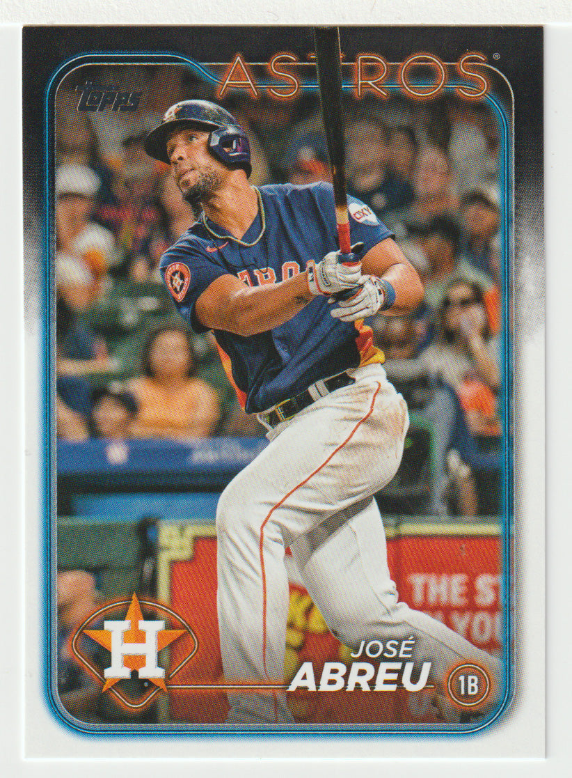 Jose Abreu - Houston Astros (MLB Baseball Card) 2024 Topps # 410 Mint