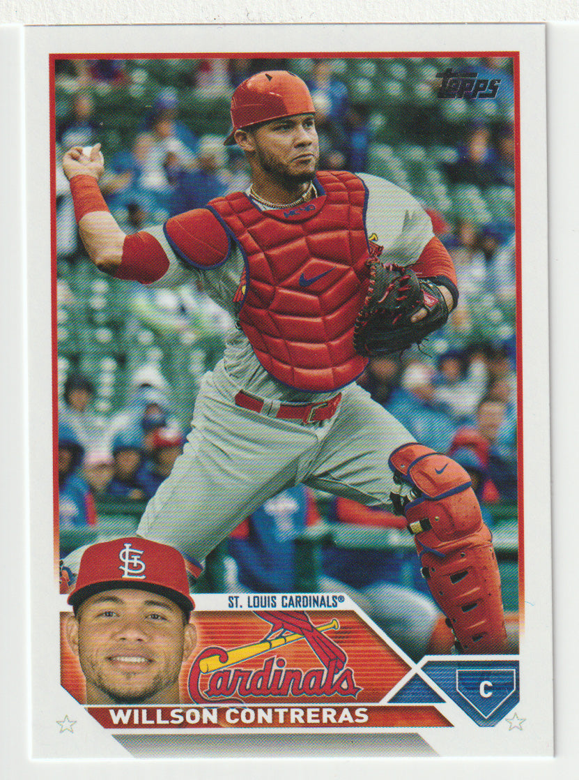 Willson Contreras - St. Louis Cardinals (MLB Baseball Card) 2023 Topps # 417 Mint