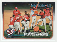 Washington Nationals Team Card (MLB Baseball Card) 2024 Topps # 417 Mint