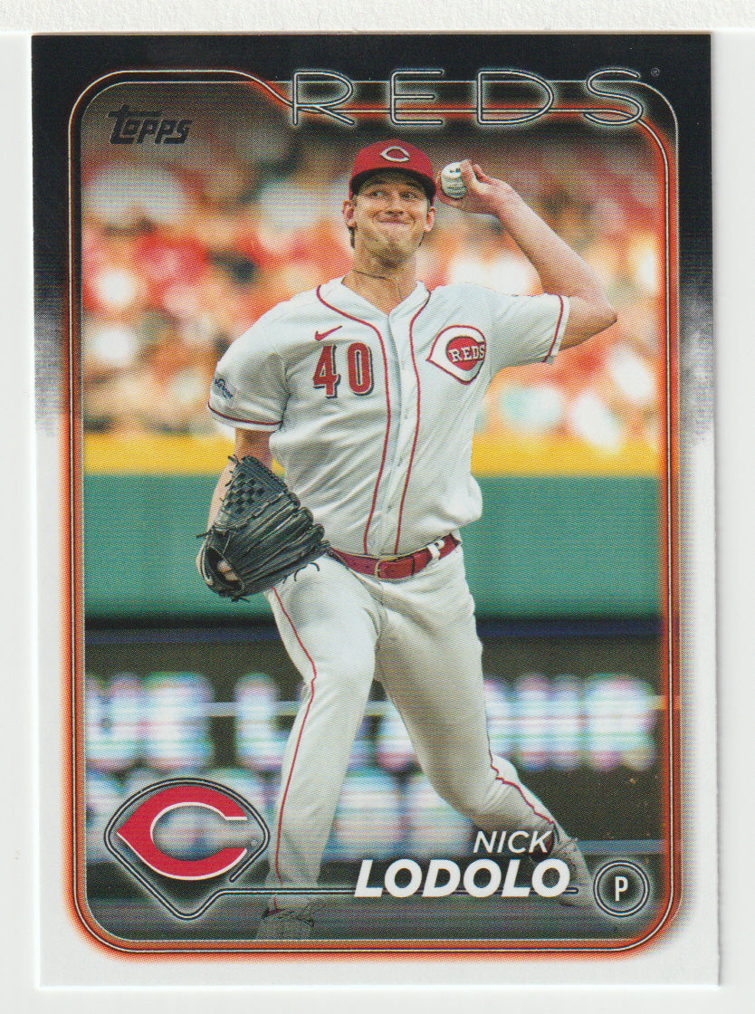 Nick Lodolo - Cincinnati Reds (MLB Baseball Card) 2024 Topps # 418 Mint
