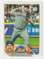 Justin Verlander - New York Mets (MLB Baseball Card) 2023 Topps # 425 Mint