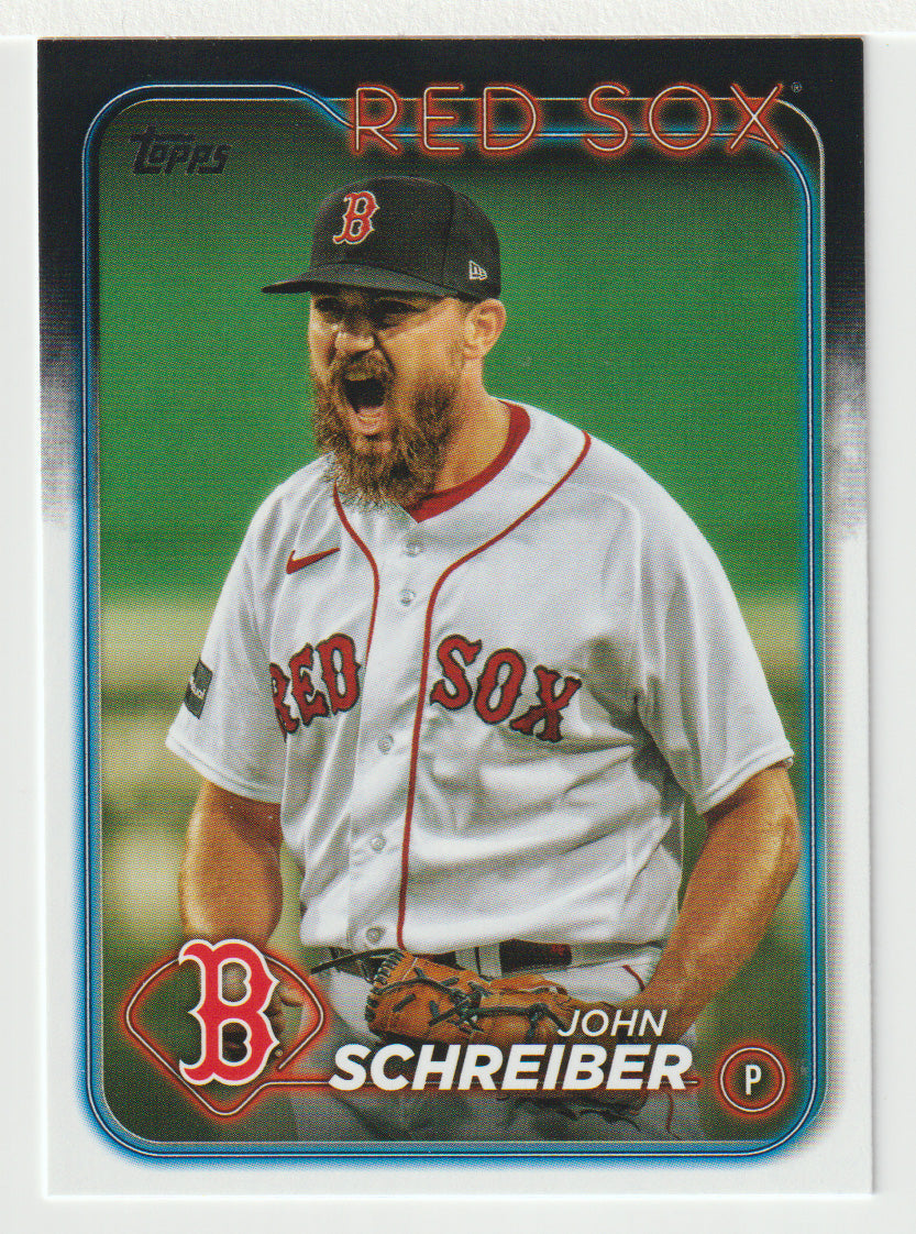 John Schreiber RC - Boston Red Sox (MLB Baseball Card) 2024 Topps # 426 Mint