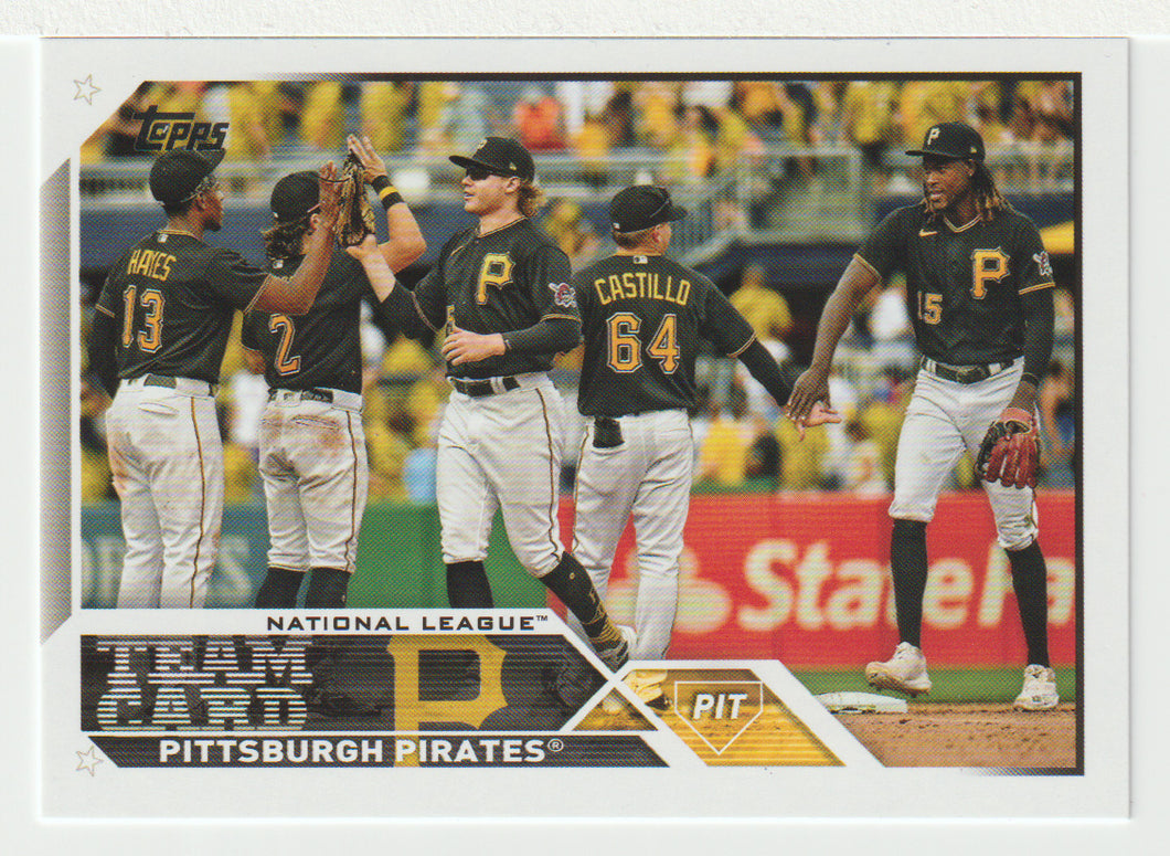 Pittsburgh Pirates Team Card (MLB Baseball Card) 2023 Topps # 430 Mint