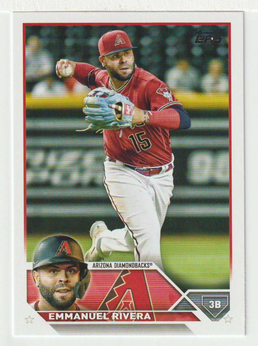 Emmanuel Rivera - Arizona Diamondbacks (MLB Baseball Card) 2023 Topps # 431 Mint
