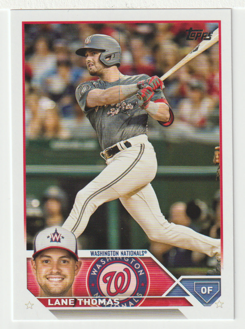 Lane Thomas - Washington Nationals (MLB Baseball Card) 2023 Topps # 437 Mint