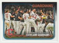 Cleveland Guardians Team Card (MLB Baseball Card) 2024 Topps # 439 Mint