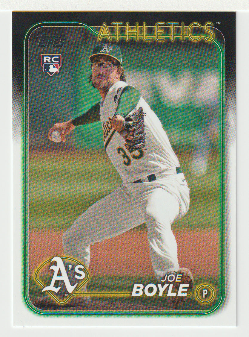 Joe Boyle RC - Oakland Athletics (MLB Baseball Card) 2024 Topps # 443 Mint