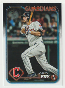 David Fry - Cleveland Guardians (MLB Baseball Card) 2024 Topps # 446 Mint
