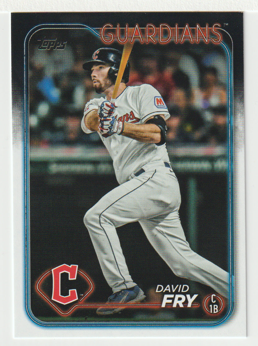 David Fry - Cleveland Guardians (MLB Baseball Card) 2024 Topps # 446 Mint