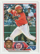 Israel Pineda RC - Washington Nationals (MLB Baseball Card) 2023 Topps # 447 Mint