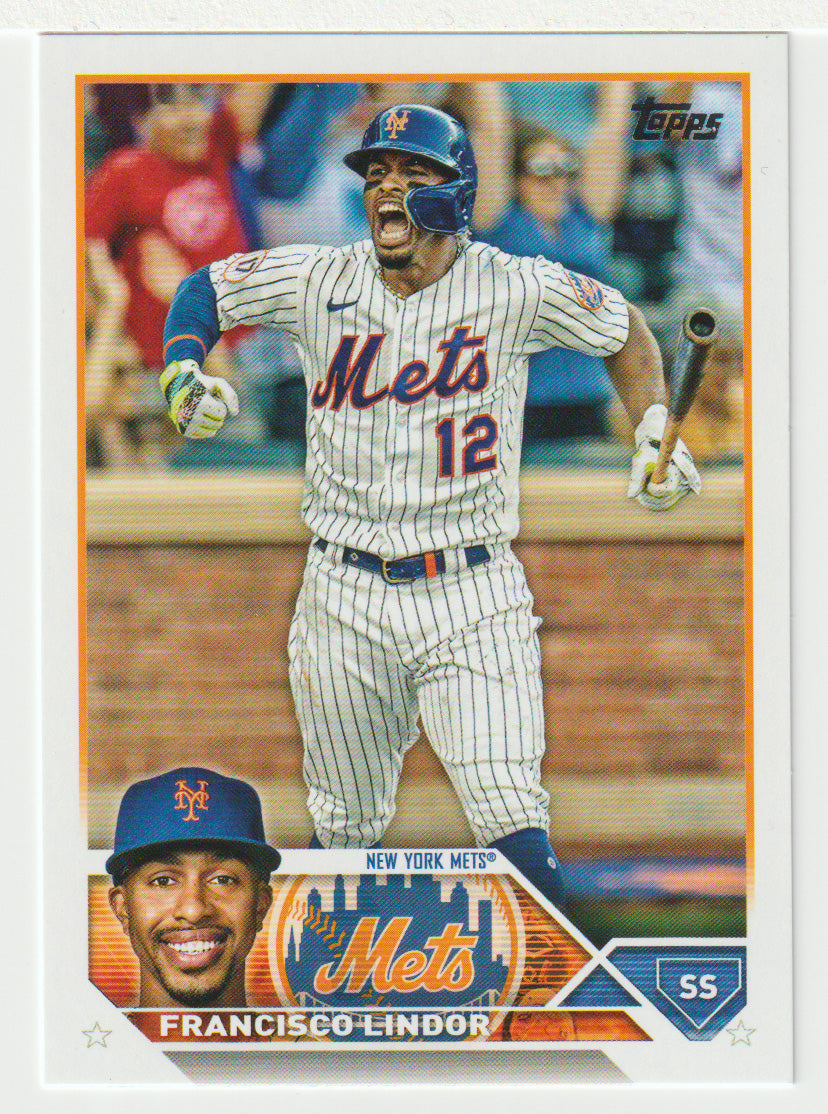 Francisco Lindor - New York Mets (MLB Baseball Card) 2023 Topps # 450 Mint