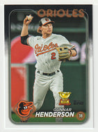 Gunnar Henderson - Baltimore Orioles (MLB Baseball Card) 2024 Topps # 450 Mint