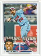 Royce Lewis - Minnesota Twins - Future Stars (MLB Baseball Card) 2023 Topps # 451 Mint