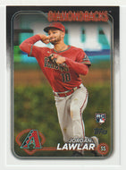 Jordan Lawlar RC - Arizona Diamondbacks (MLB Baseball Card) 2024 Topps # 451 Mint