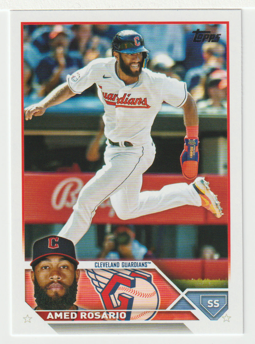 Amed Rosario - Cleveland Guardians (MLB Baseball Card) 2023 Topps # 456 Mint