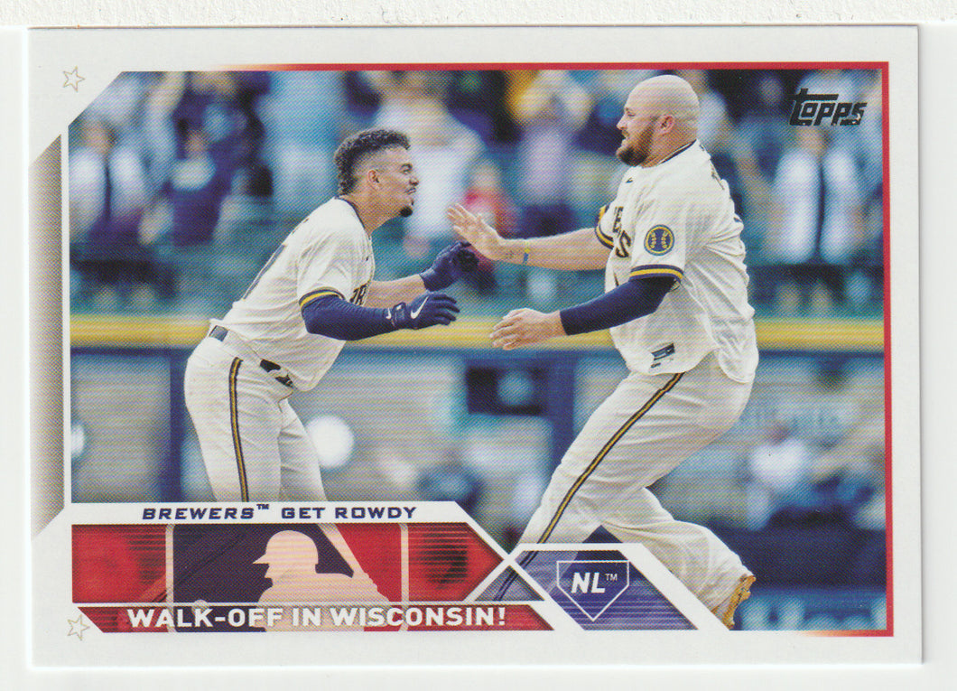 Rowdy Tellez - Milwaukee Brewers - Brewers Get Rowdy (MLB Baseball Card) 2023 Topps # 457 Mint