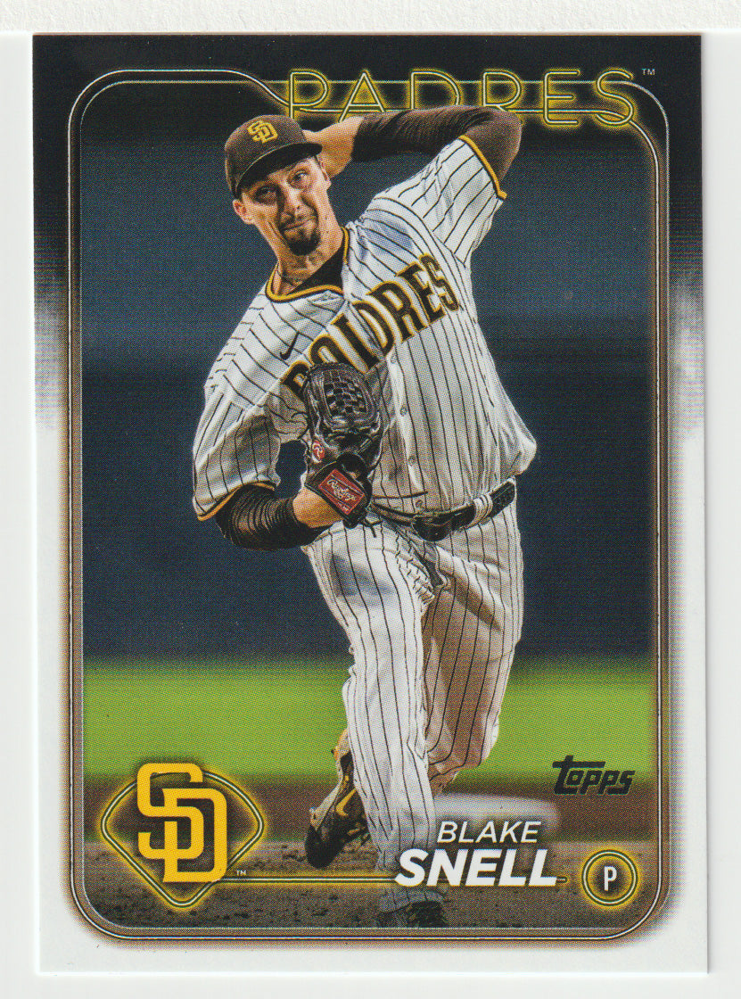 Blake Snell - San Diego Padres (MLB Baseball Card) 2024 Topps # 460 Mint