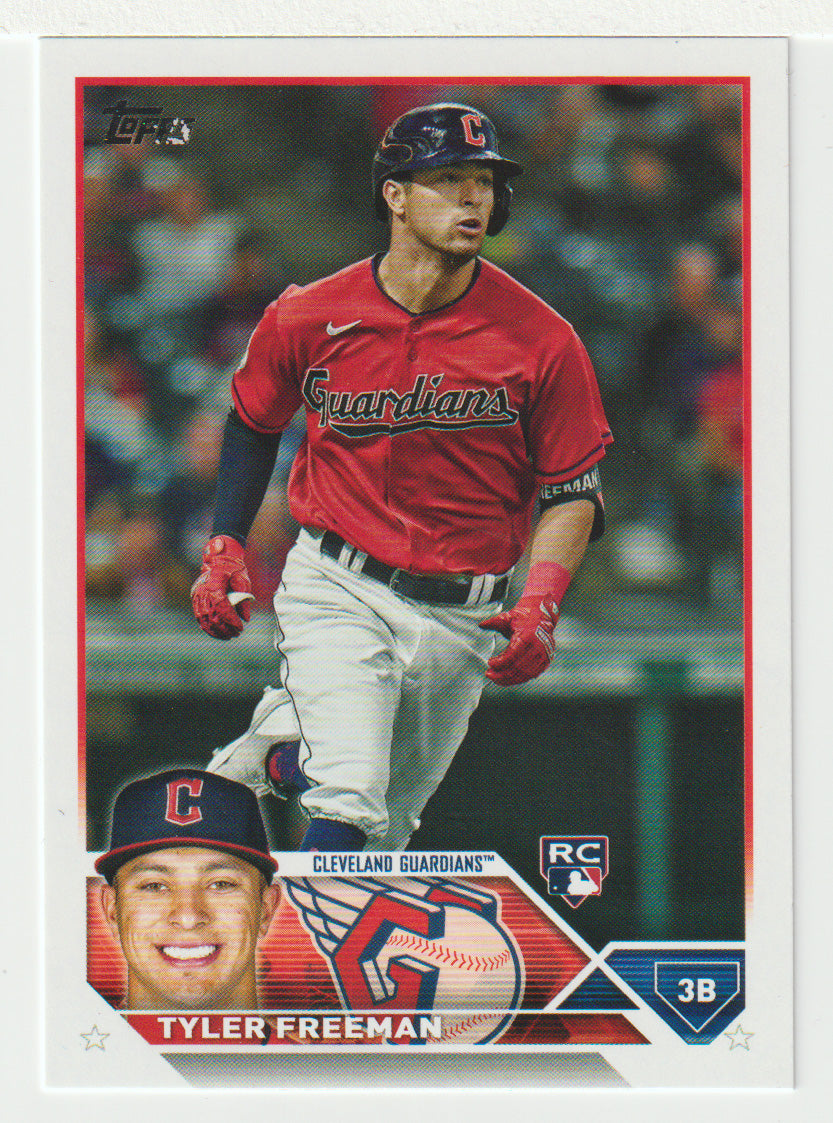 Tyler Freeman RC - Cleveland Guardians (MLB Baseball Card) 2023 Topps # 462 Mint