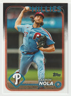 Aaron Nola - Philadelphia Phillies (MLB Baseball Card) 2024 Topps # 463 Mint
