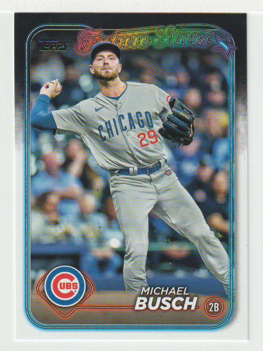 Michael Busch - Chicago Cubs - Future Stars (MLB Baseball Card) 2024 Topps # 471 Mint