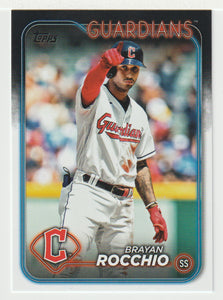 Brayan Rocchio - Cleveland Guardians (MLB Baseball Card) 2024 Topps # 473 Mint