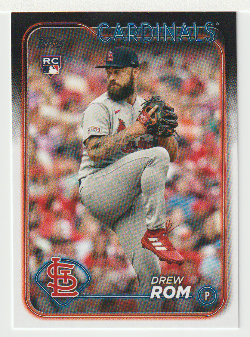 Drew Rom RC - St. Louis Cardinals (MLB Baseball Card) 2024 Topps # 476 Mint