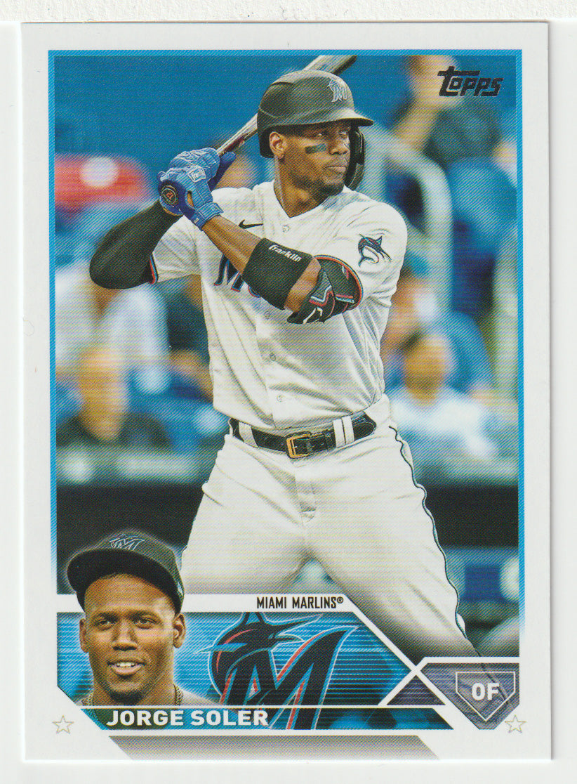 Jorge Soler - Miami Marlins (MLB Baseball Card) 2023 Topps # 477 Mint