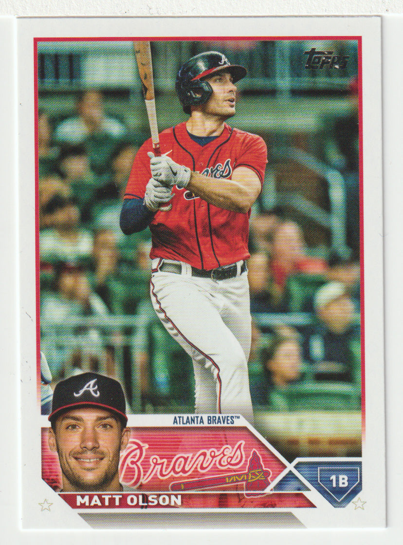 Matt Olson - Atlanta Braves (MLB Baseball Card) 2023 Topps # 481 Mint