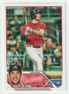 Matt Olson - Atlanta Braves (MLB Baseball Card) 2023 Topps # 481 Mint