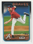 Chris Sale - Atlanta Braves (MLB Baseball Card) 2024 Topps # 484 Mint
