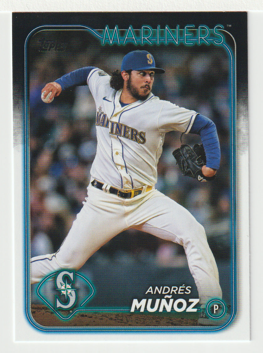 Andres Munoz - Seattle Mariners (MLB Baseball Card) 2024 Topps # 488 Mint